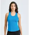 Canotta sportiva olimpionica slim da donna TriDri® riciclata TriDri