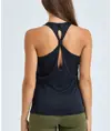 Canotta yoga donna con nodo TriDri® TriDri