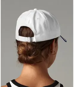 Cappellino 5 pannelli Authentic con visiera bordata Beechfield