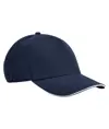 Cappellino 5 pannelli EarthAware® classic in cotone biologico – visiera sandwich Beechfield