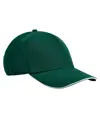 Cappellino 5 pannelli EarthAware® classic in cotone biologico – visiera sandwich Beechfield