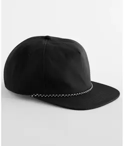 Cappellino a 5 pannelli con cordino in cotone biologico EarthAware® Beechfield