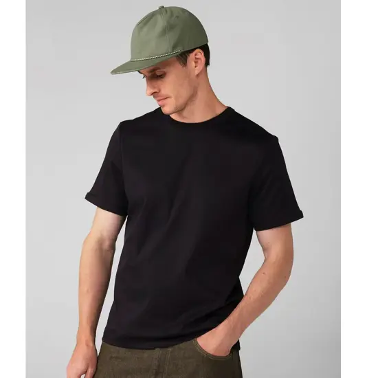 Cappellino a 5 pannelli con cordino in cotone biologico EarthAware® Beechfield