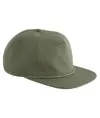Cappellino a 5 pannelli con cordino in cotone biologico EarthAware® Beechfield