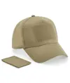 Cappellino a 5 pannelli con toppa rimovibile Beechfield