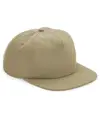 Cappellino a 5 pannelli destrutturato in cotone biologico Beechfield