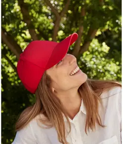 Cappellino a 5 pannelli EarthAware® classico in cotone biologico Beechfield