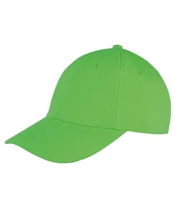 Cappellino a 6 pannelli a basso profilo Memphis in cotone spazzolato Result Headwear