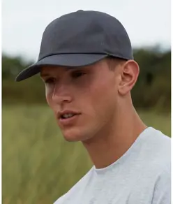 Cappellino a 6 pannelli in cotone biologico Beechfield