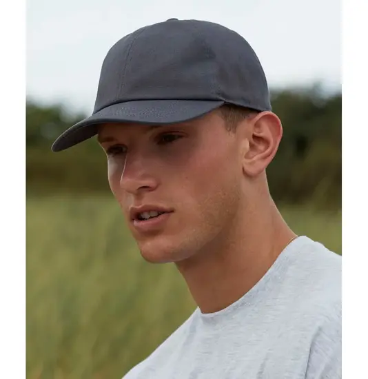 Cappellino a 6 pannelli in cotone biologico Beechfield