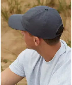 Cappellino a 6 pannelli in cotone biologico Beechfield