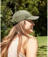 Cappellino a 6 pannelli in tela di cotone biologico EarthAware® Beechfield