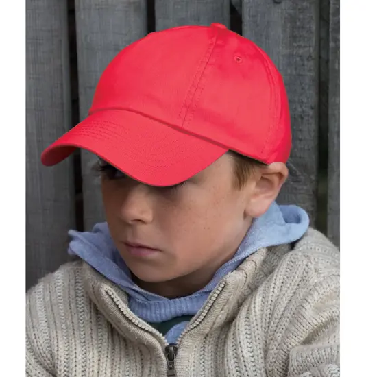 Cappellino a basso profilo in cotone bambino Result Headwear
