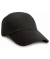 Cappellino a basso profilo in cotone pesante spazzolato Result Headwear