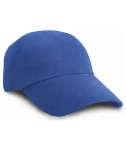 Cappellino a basso profilo in cotone pesante spazzolato Result Headwear