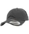 Cappellino a profilo basso con effetto consumato (6245DC) Flexfit by Yupoong