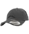 Cappellino a profilo basso con effetto consumato (6245DC) Flexfit by Yupoong