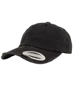 Cappellino a profilo basso con effetto consumato (6245DC) Flexfit by Yupoong