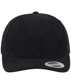 Cappellino a profilo medio in twill di cotone spazzolato (6363V) Flexfit by Yupoong