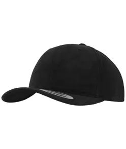 Cappellino a profilo medio in twill di cotone spazzolato (6363V) Flexfit by Yupoong