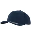 Cappellino a profilo medio in twill di cotone spazzolato (6363V) Flexfit by Yupoong