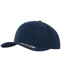 Cappellino a profilo medio in twill di cotone spazzolato (6363V) Flexfit by Yupoong