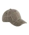 Cappellino a quadri in misto lana Beechfield