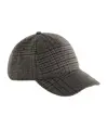 Cappellino a quadri in misto lana Beechfield