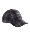 Cappellino a quadri in misto lana Beechfield