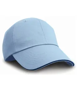 Cappellino a spina di pesce con visiera sandwich Result Headwear