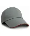 Cappellino a spina di pesce con visiera sandwich Result Headwear