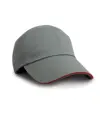 Cappellino a spina di pesce con visiera sandwich Result Headwear