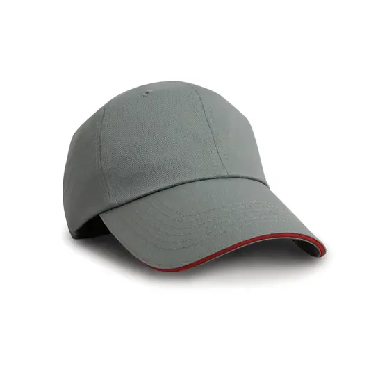 Cappellino a spina di pesce con visiera sandwich Result Headwear