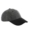 Cappellino a spina di pesce con visiera scamosciata Beechfield