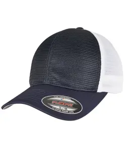 Cappellino bicolore Flexfit 360 in rete omnimesh (360T) Flexfit by Yupoong