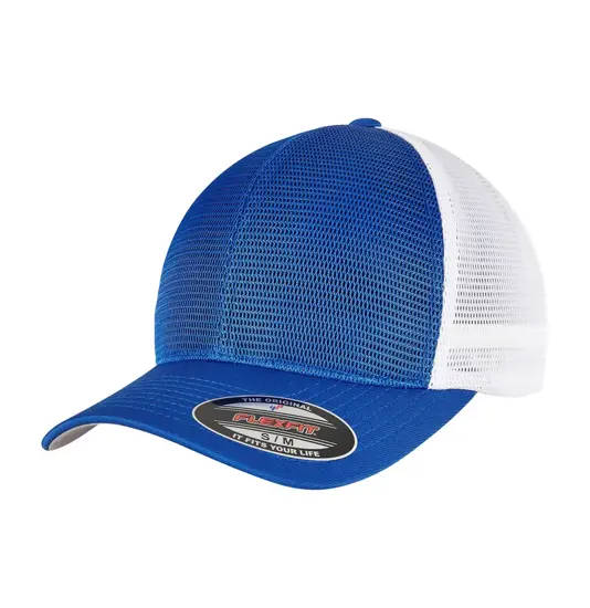 Cappellino bicolore Flexfit 360 in rete omnimesh (360T) Flexfit by Yupoong