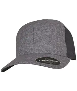 Cappellino bicolore Flexfit Delta® carbon (180T) Flexfit by Yupoong