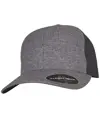 Cappellino bicolore Flexfit Delta® carbon (180T) Flexfit by Yupoong