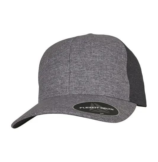 Cappellino bicolore Flexfit Delta® carbon (180T) Flexfit by Yupoong