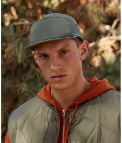 Cappellino camper a 5 pannelli in tela Beechfield