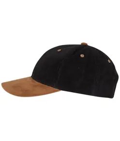 Cappellino classico in velluto a coste e scamosciato (9279) Flexfit by Yupoong