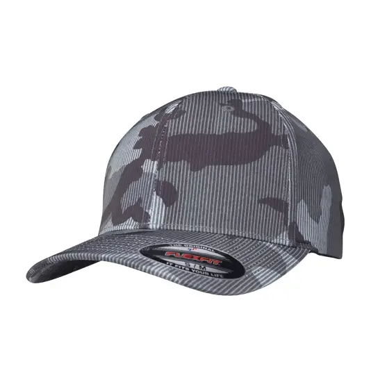 Cappellino con striscia camo Flexfit (6277CS) Flexfit by Yupoong