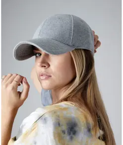 Cappellino da baseball athleisure in jersey Beechfield