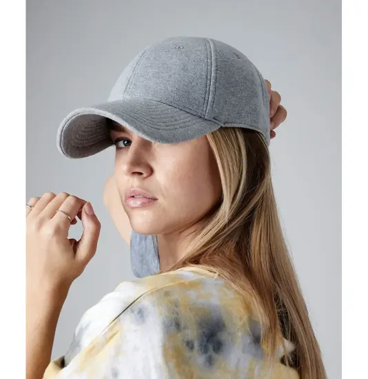 Cappellino da baseball athleisure in jersey Beechfield