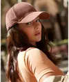 Cappellino da baseball in velluto a coste biologico EarthAware® Beechfield