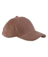 Cappellino da baseball in velluto a coste biologico EarthAware® Beechfield