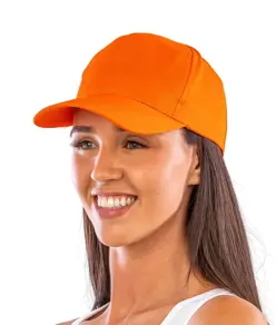 Cappellino da stampa a 5 pannelli Houston Result Headwear