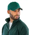 Cappellino da stampa/ricamo in cotone spazzolato con visiera sandwich Result Headwear