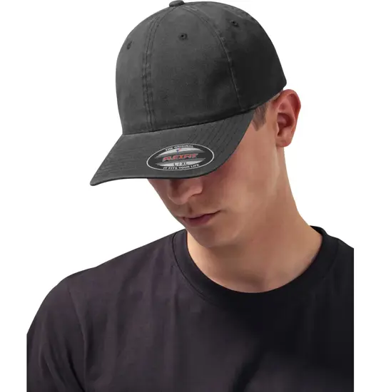 Cappellino dad hat in cotone lavato Flexfit (6997) Flexfit by Yupoong