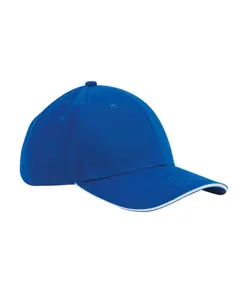 Cappellino EarthAware® classico a 6 pannelli in cotone biologico – visiera sandwich Beechfield